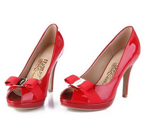 Ferragamo Peep toe Women--004